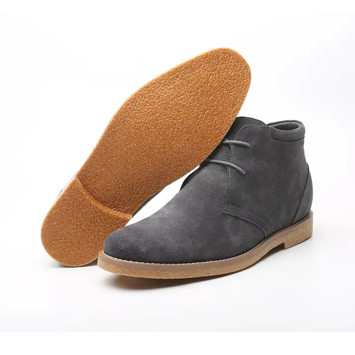 Hot sale official business mens suede shoes for men formal wholesale men ankle boot