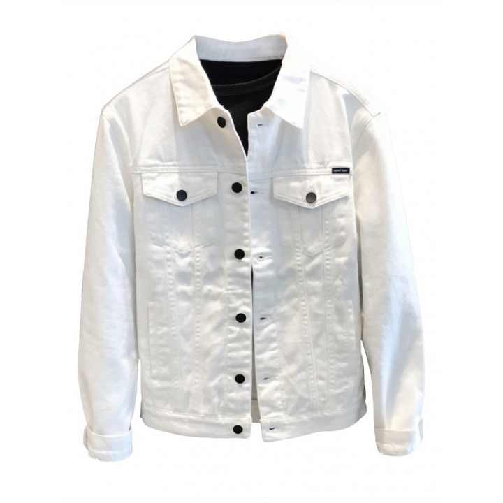 10%OFF S-3XL Spring and Autumn Casual Slim Denim Jacket Men's Top Korean Trend Casual Workwear Denim Jacket Men
