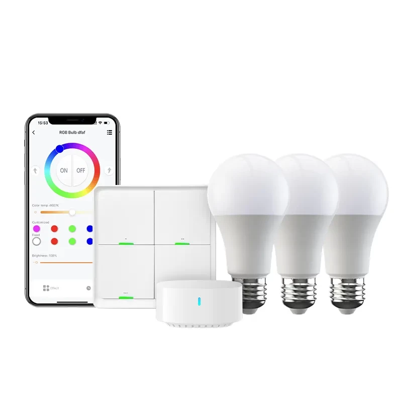 BroadLink Newest FastCon Technology 1second Configuration Smart Home Life Bluetooth Bulb and Switch Kit Smart home product