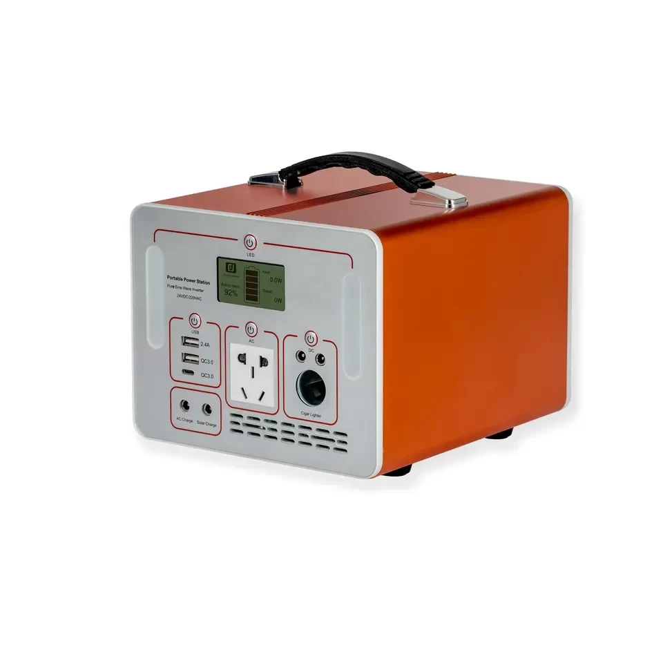 600W battery charger portable heater battery power station