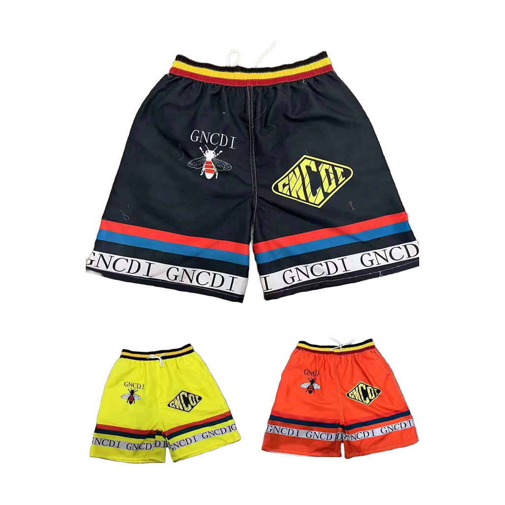 Mens Colored & Decorated Casual Shorts Summer Wear