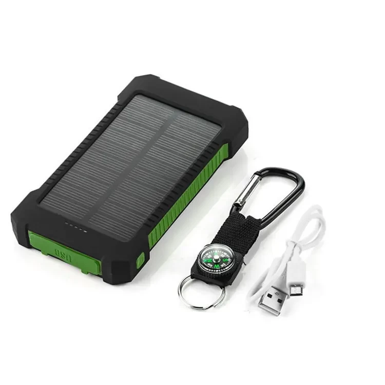 Trending Product 2023 New Arrival ODMOEM Portable Charger Powerbank Solar Mobile Power Supply 10000mah Power Bank Solar cargador