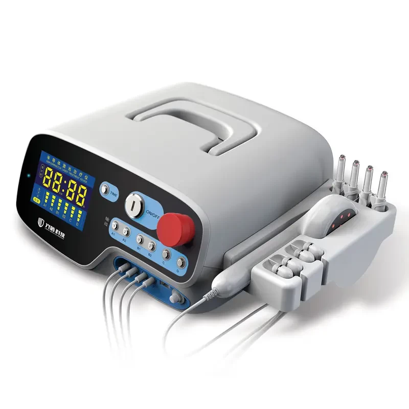 Professional Medical Laser Device for Blood Irradication Hypertension/Rhinitis/Tinnitus/Pain Relief Acupuncture Clinics