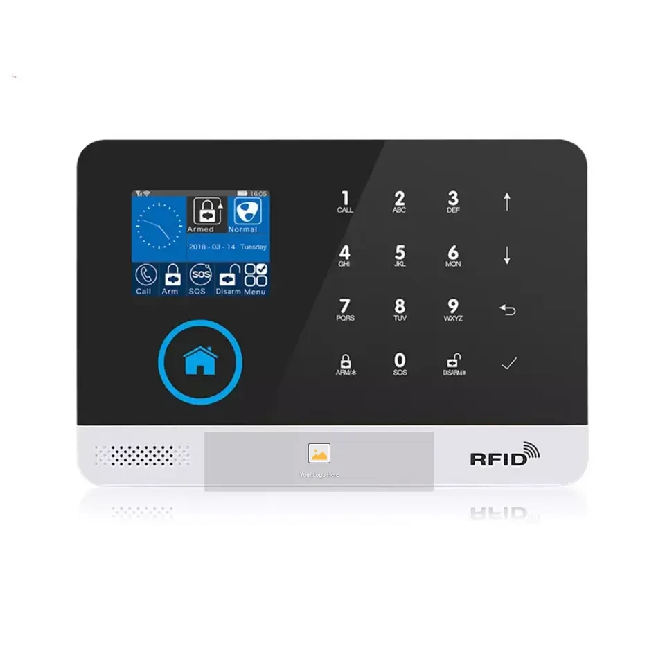 GSM Wireless Intrusion GSM House Alarm Anti Theft Alarm System for Mobile APP Contro