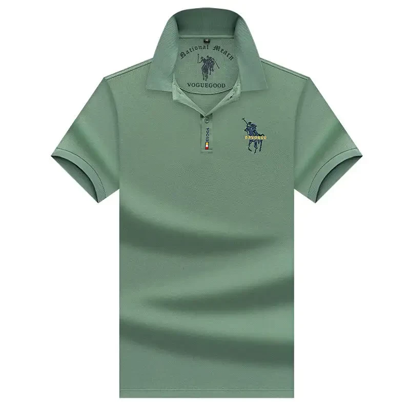 Custom logo polo t shirts unisex short sleeves polyester and spandex mens golf polo shirt