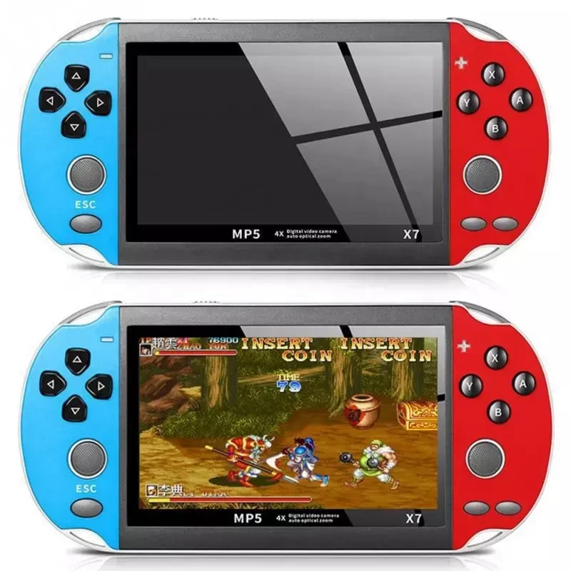 X7 Plus Handheld Game Player 2021 All Game Accessories Console New Kids TV Video Mini Video Handheld Game Player