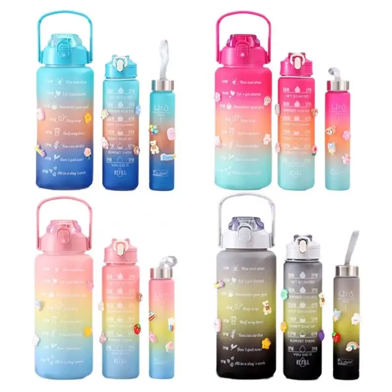 KOBES Custom Logo Business Promotional Stainless Steel Insulated Water Bottle Plastic Lunch Box School Bag Gift Sets for Kids