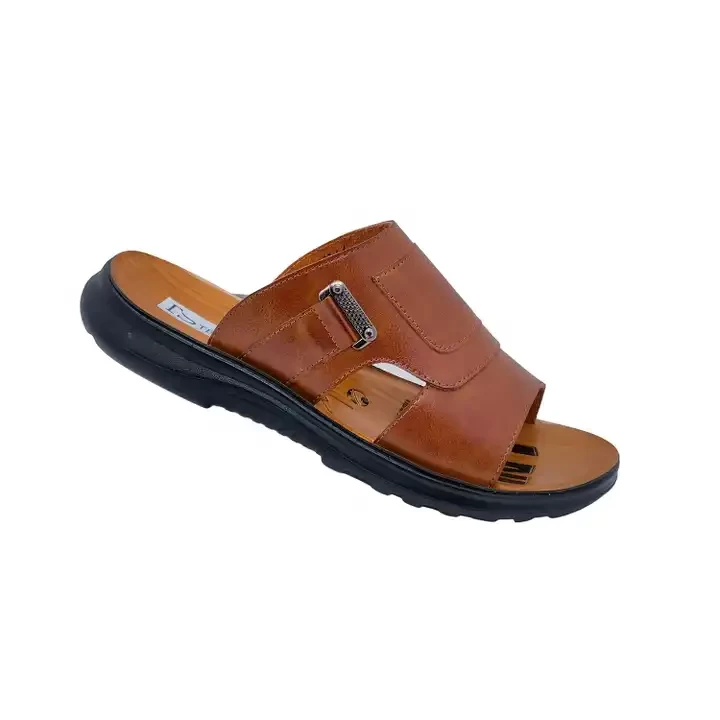 Summer Beach Sandal Breathable Peep Toe Slippers Man Open Toe Leather Fashion Men's Sandals Shoes