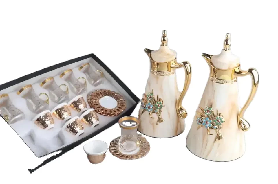 Arabic Design Dallah Brass Gold Color Coffee Pot/Dallah With Superior Quality Brass Dallah