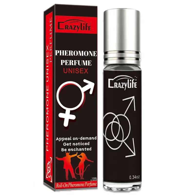 Crazylife Wholesale High Quality Pheromones Flirting Sexy Perfume Product for Men Women 10ml OEM
