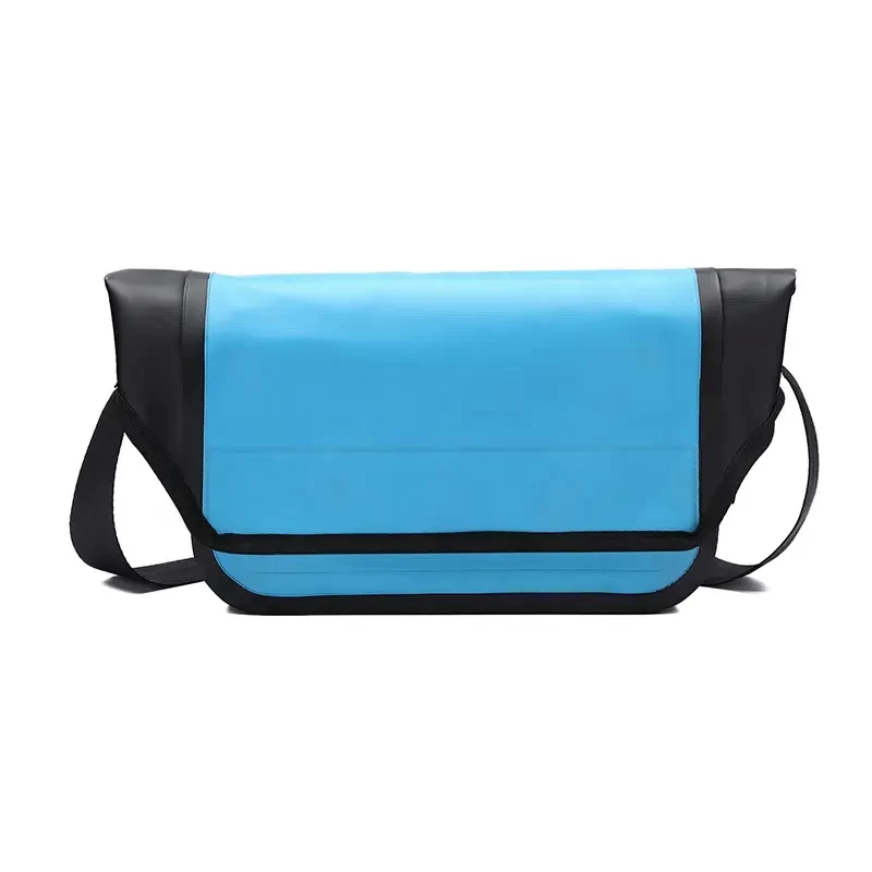 Wholesale Teen Crossbody Waterproof Pvc Pouch Men Tote Travel Cheap Waterproof Messenger Bag