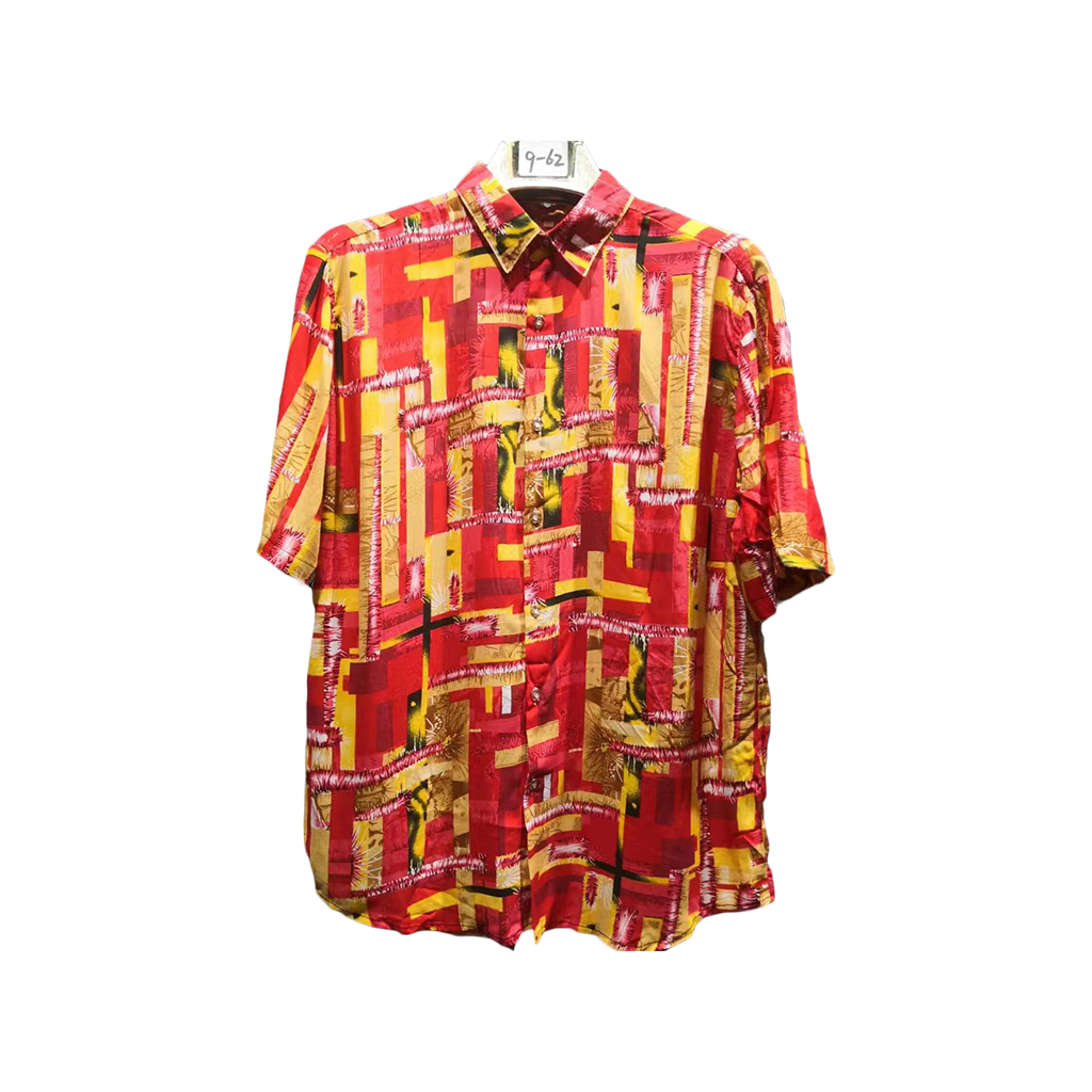 Short Sleeve Decorated Shirt For Men