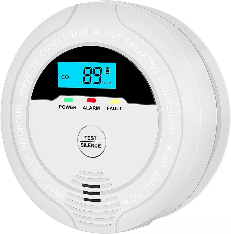 14 Years Factory Home Security 3v TUV Approved Carbon Monoxide Sensor CO Alarm