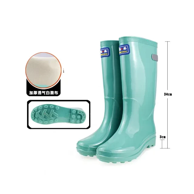 Light weight, safe, waterproof, acid and alkali resistant rain boots